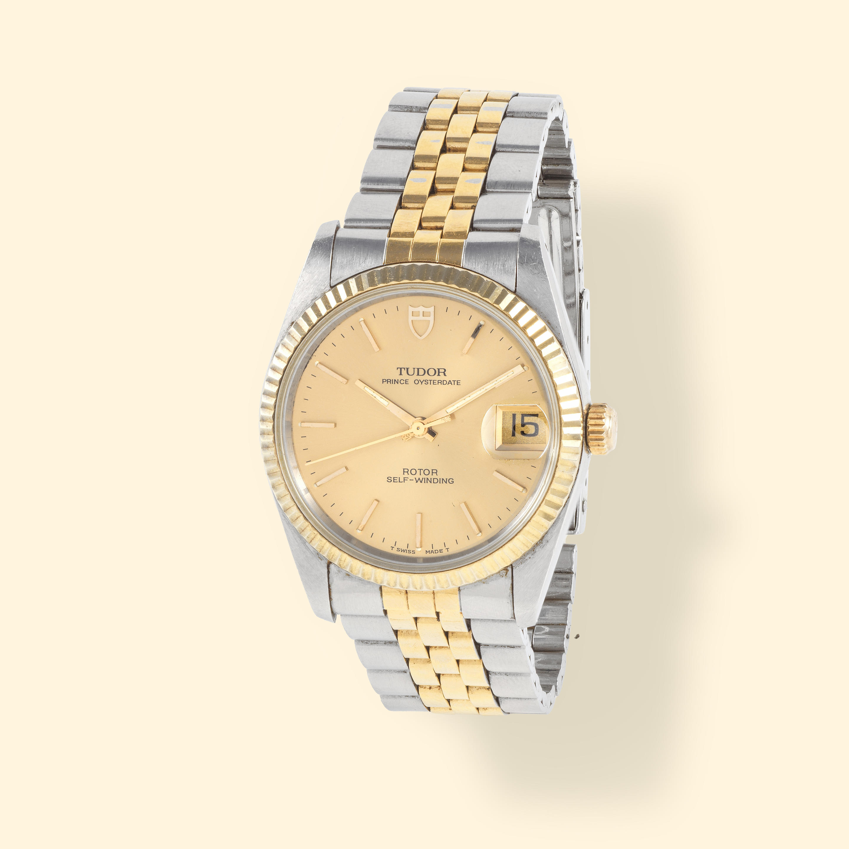 Tudor Prince Oysterdate 74300 White 1980 Belgium Dealer EveryWatch