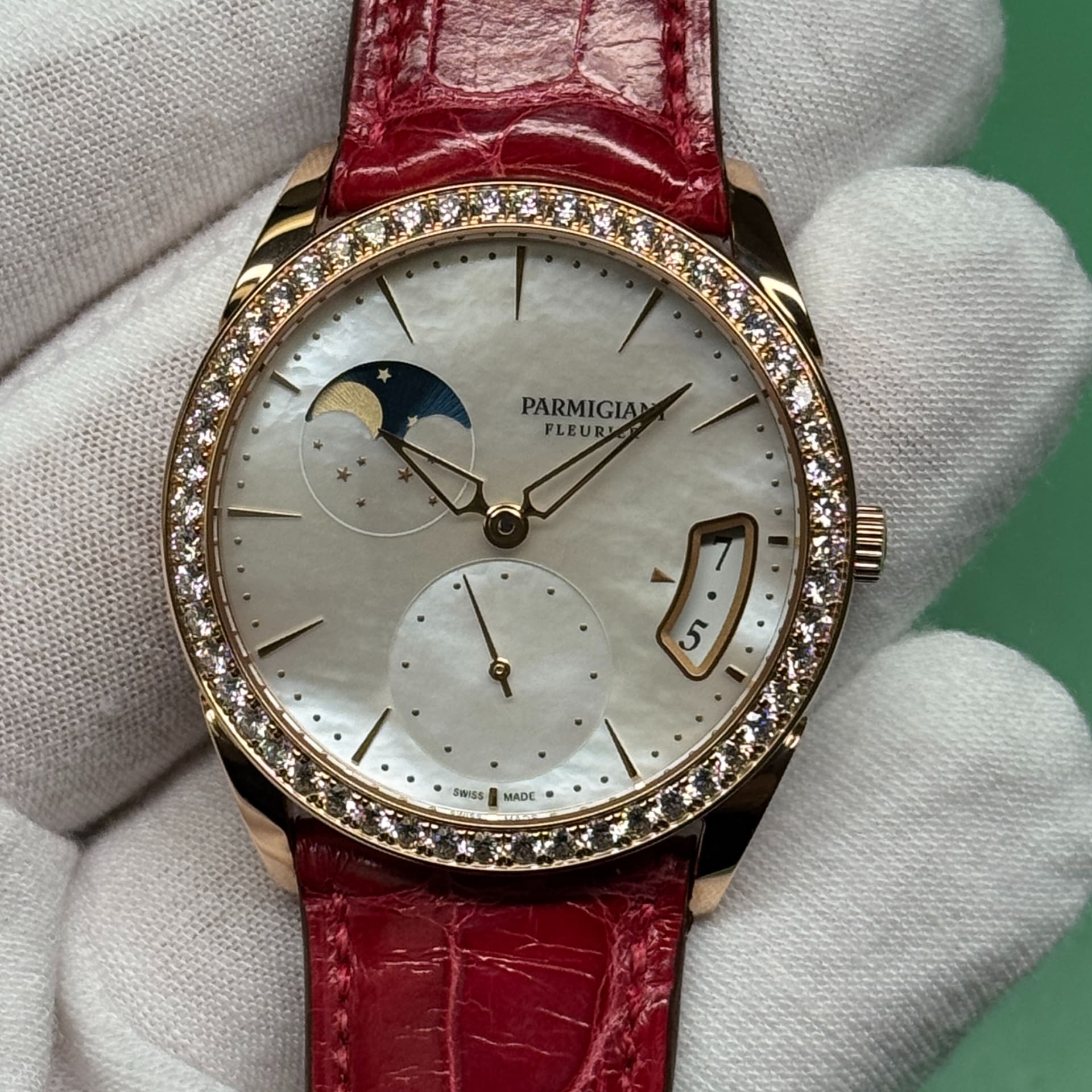 Parmigiani Fleurier Tonda PFH916-2010002-200182 Rose gold White