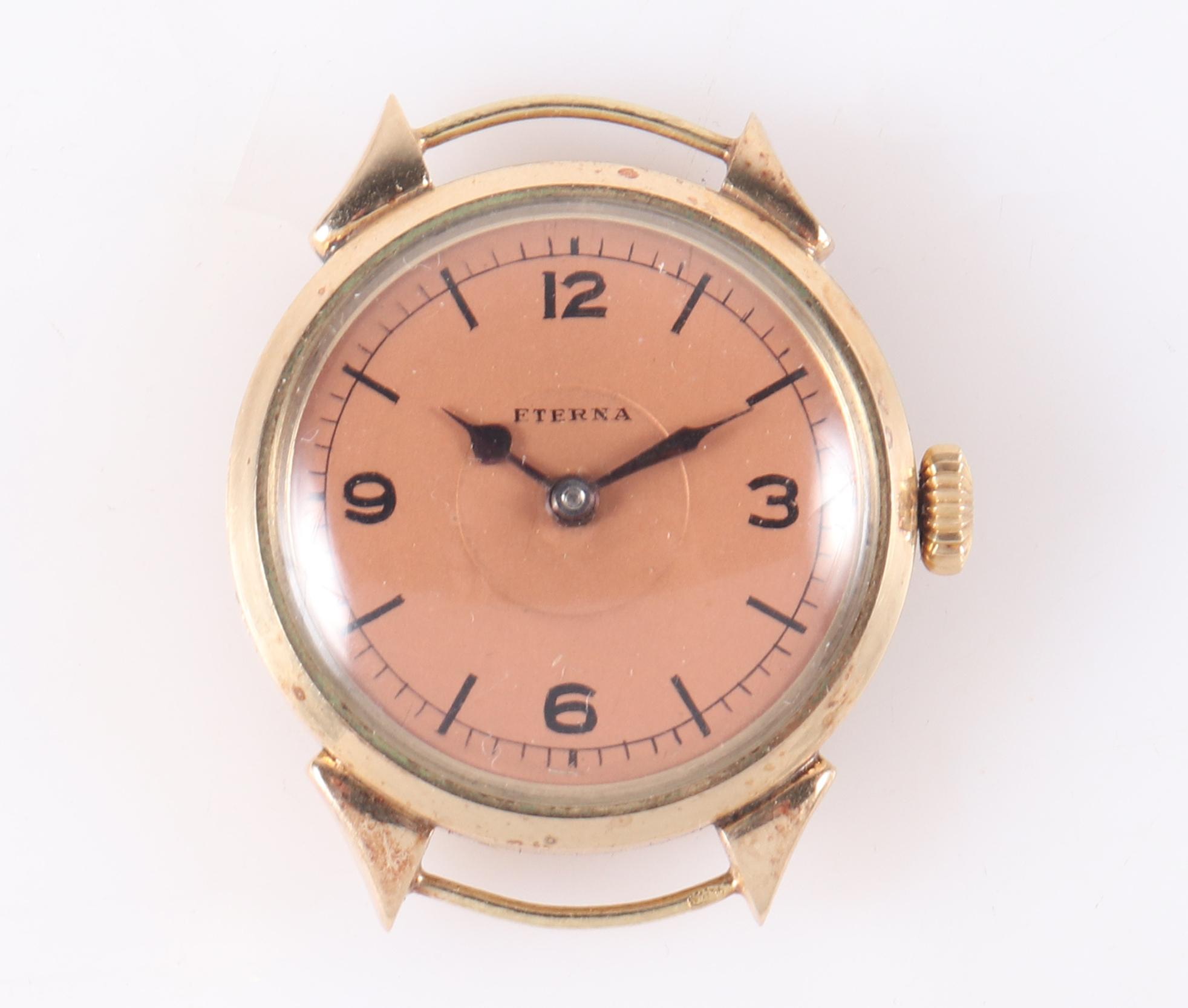 Damenuhr Uhrenmarke Eterna Eterna Stainless Steel White Dealer