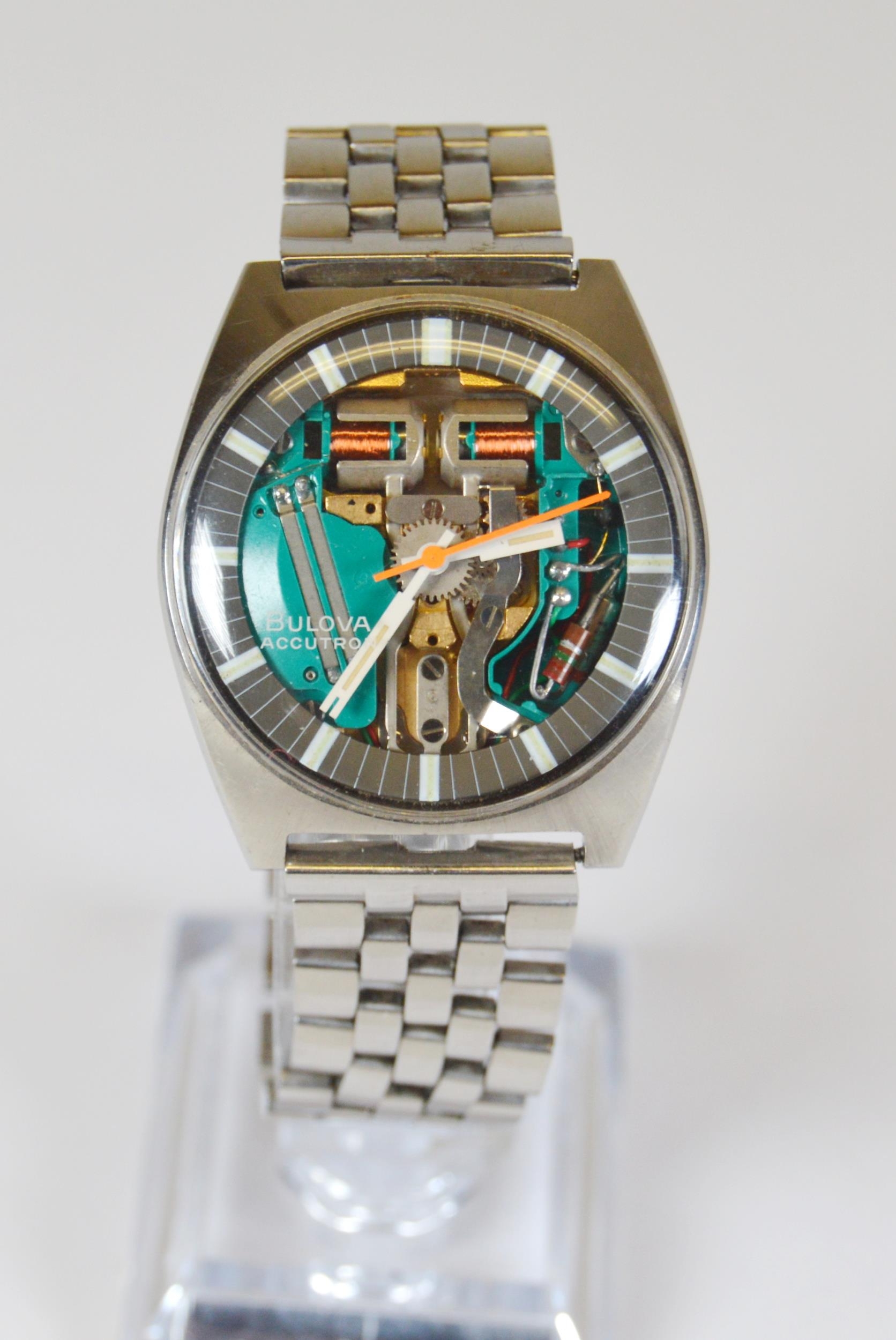 Tone Stainless Steel Bulova Precisionist 98d156 Bulova