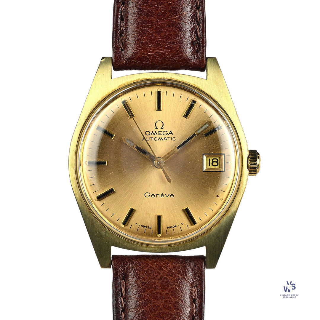 Geneve Automatic Omega Geneve 1972 Price Omega Genève Gold-plated