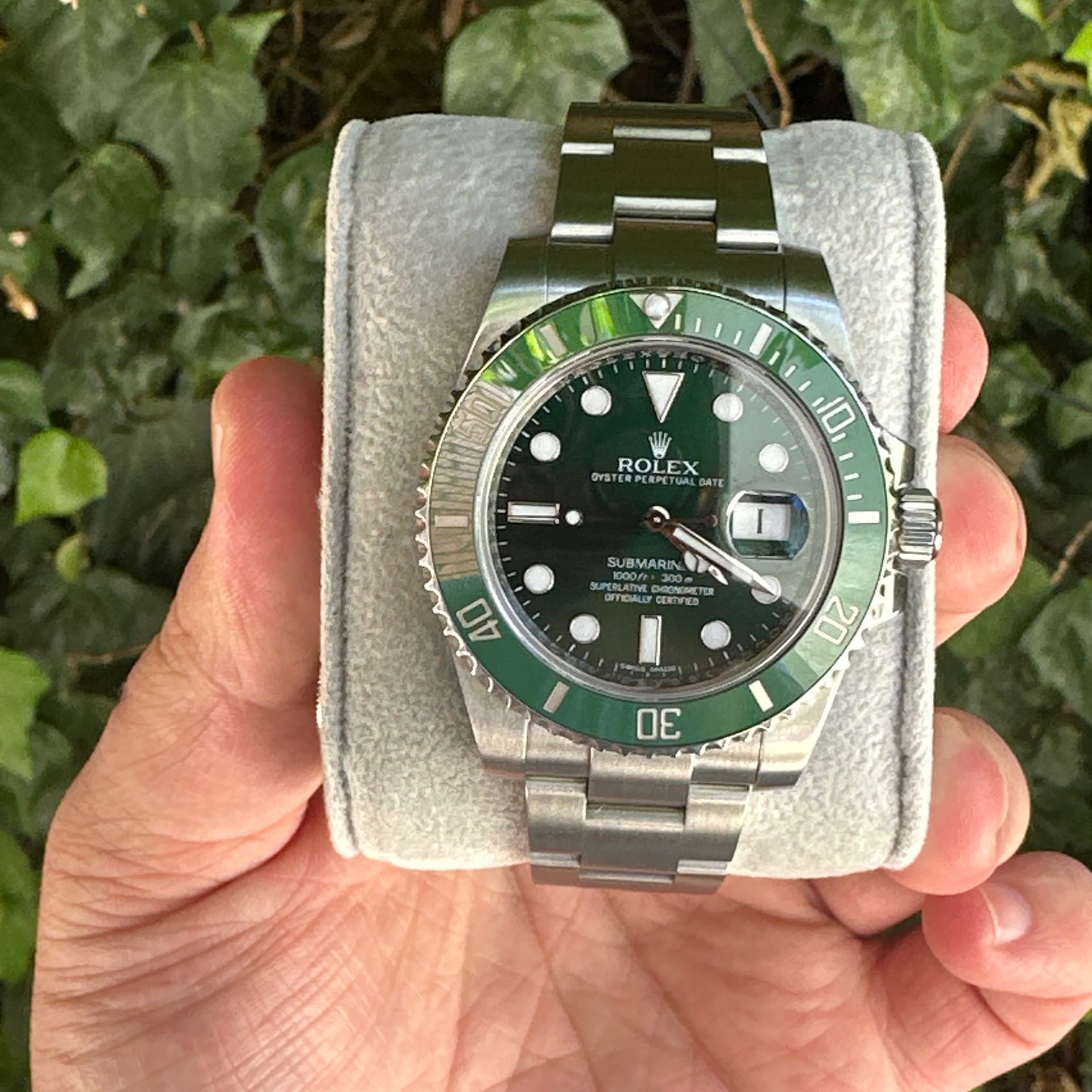 Rolex Submariner 116610LV Stainless steel Green Japan