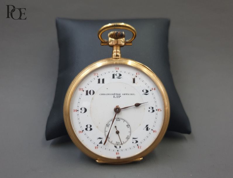 LIP 18k yellow gold Silver 1920 France Weekly: Watches Lot
