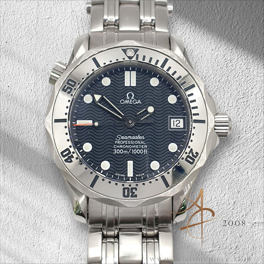 Omega Seamaster Diver 300M 2552.80.00 Stainless steel Blue