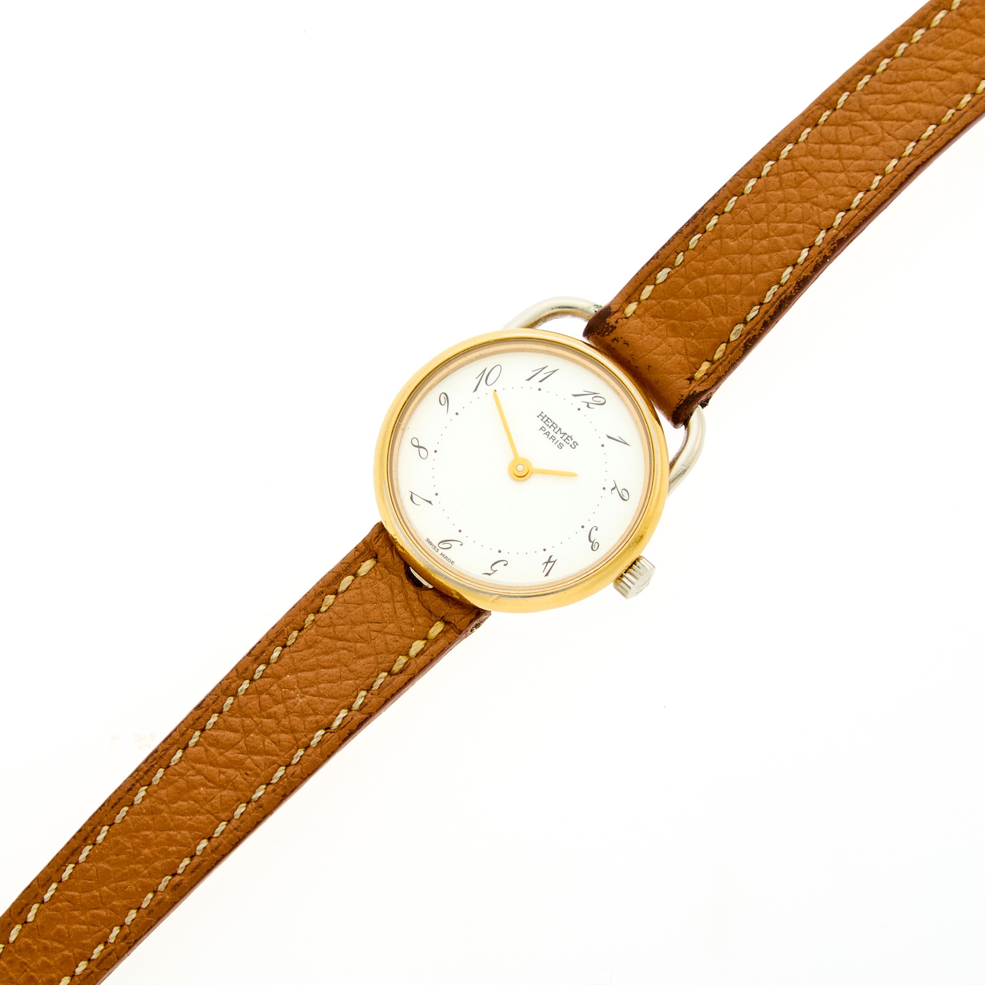 土日限定特価！　HERMES Arceau クォーツ時計 Hermès Update Arceau Collection with Meteorite Moonphase and