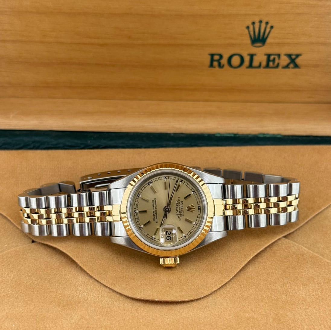 Rolex デイトジャスト ROLEX ロレックス 79173 デイトジャスト 腕時計 OH済 ステンレス