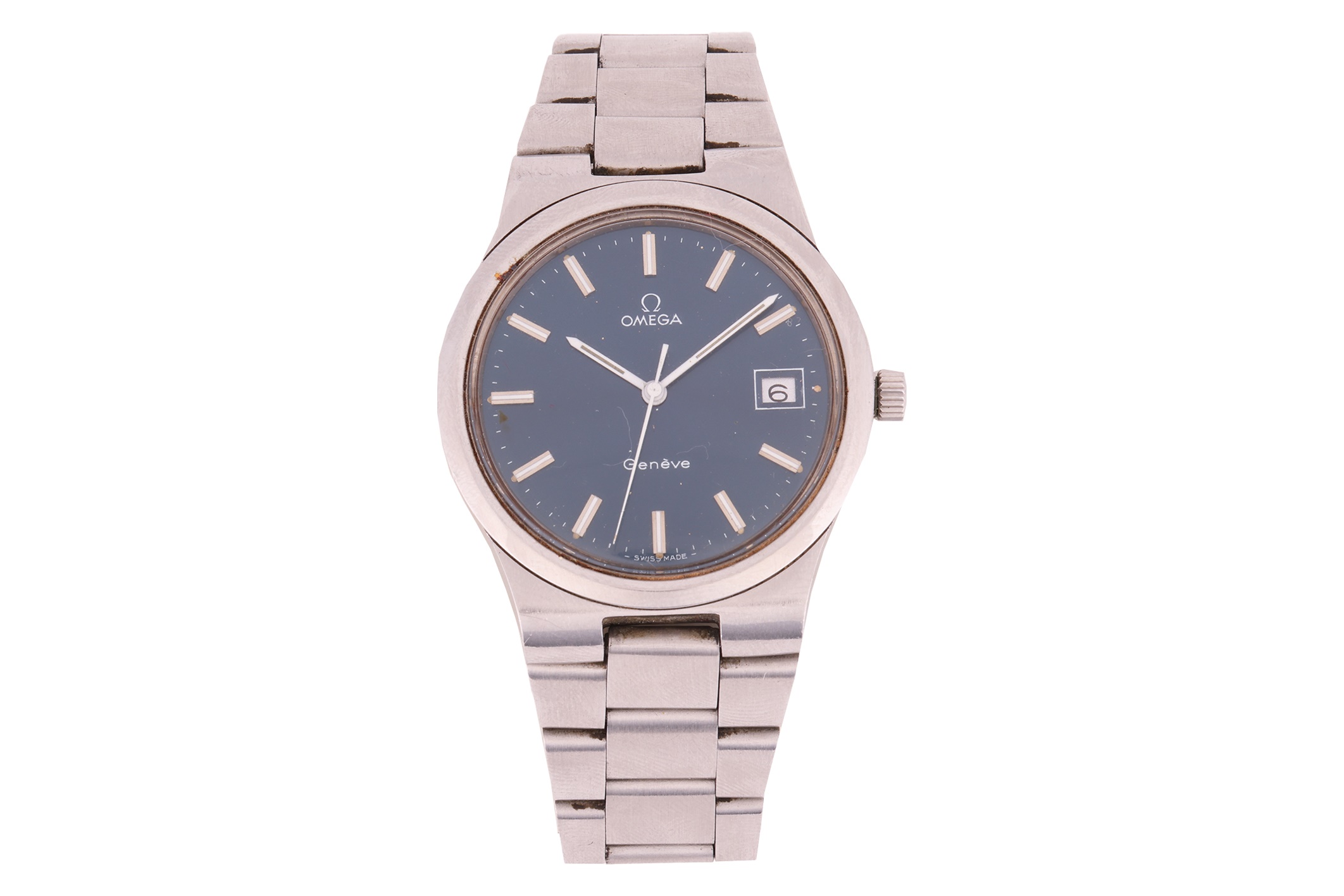 洋楽 Mendel / Universal Omega Omega Genève 131.018 Stainless steel Gray 1966 United