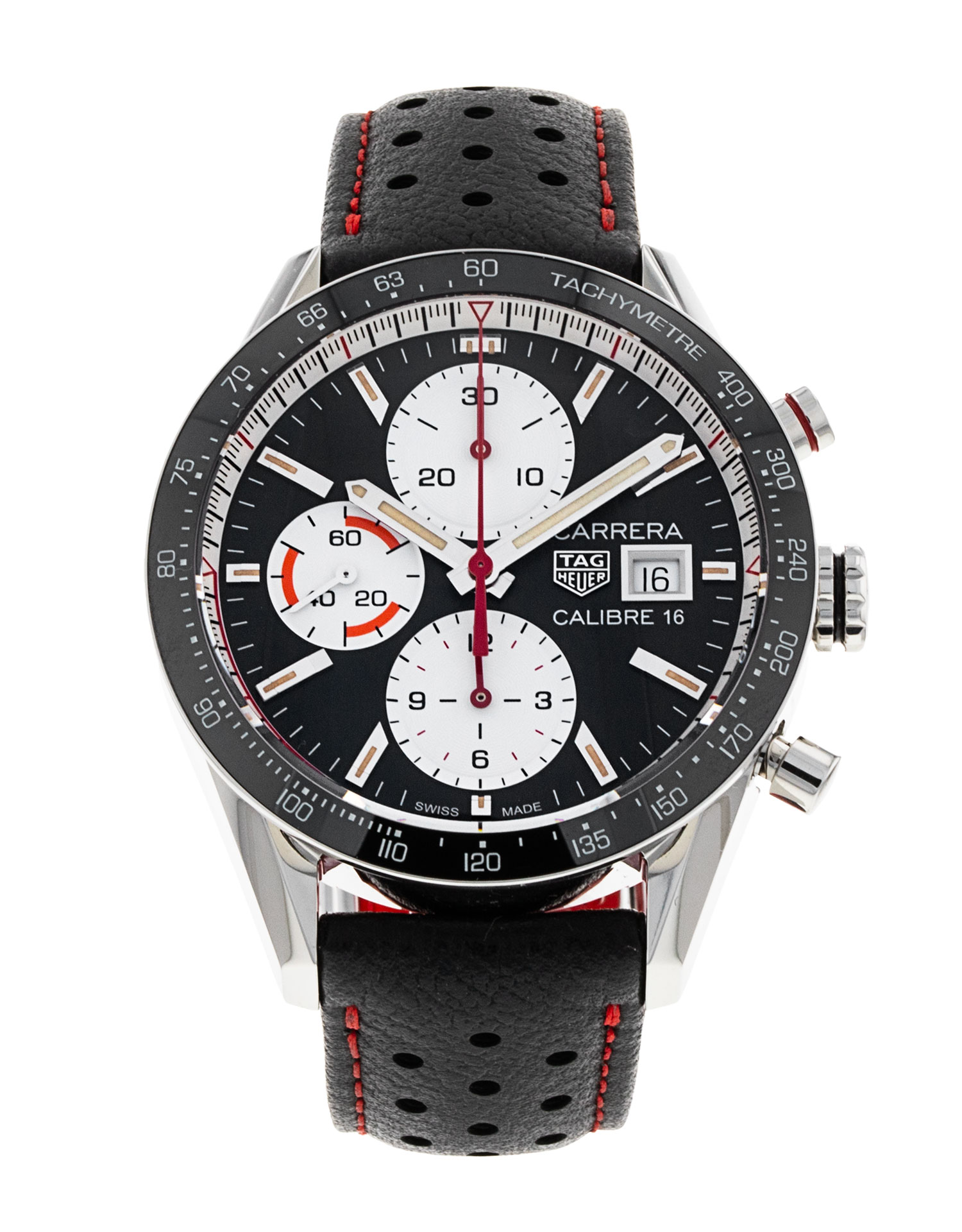 Tag heuer carrera cv201ap fc6429 ceramic and stainless steel black 2023