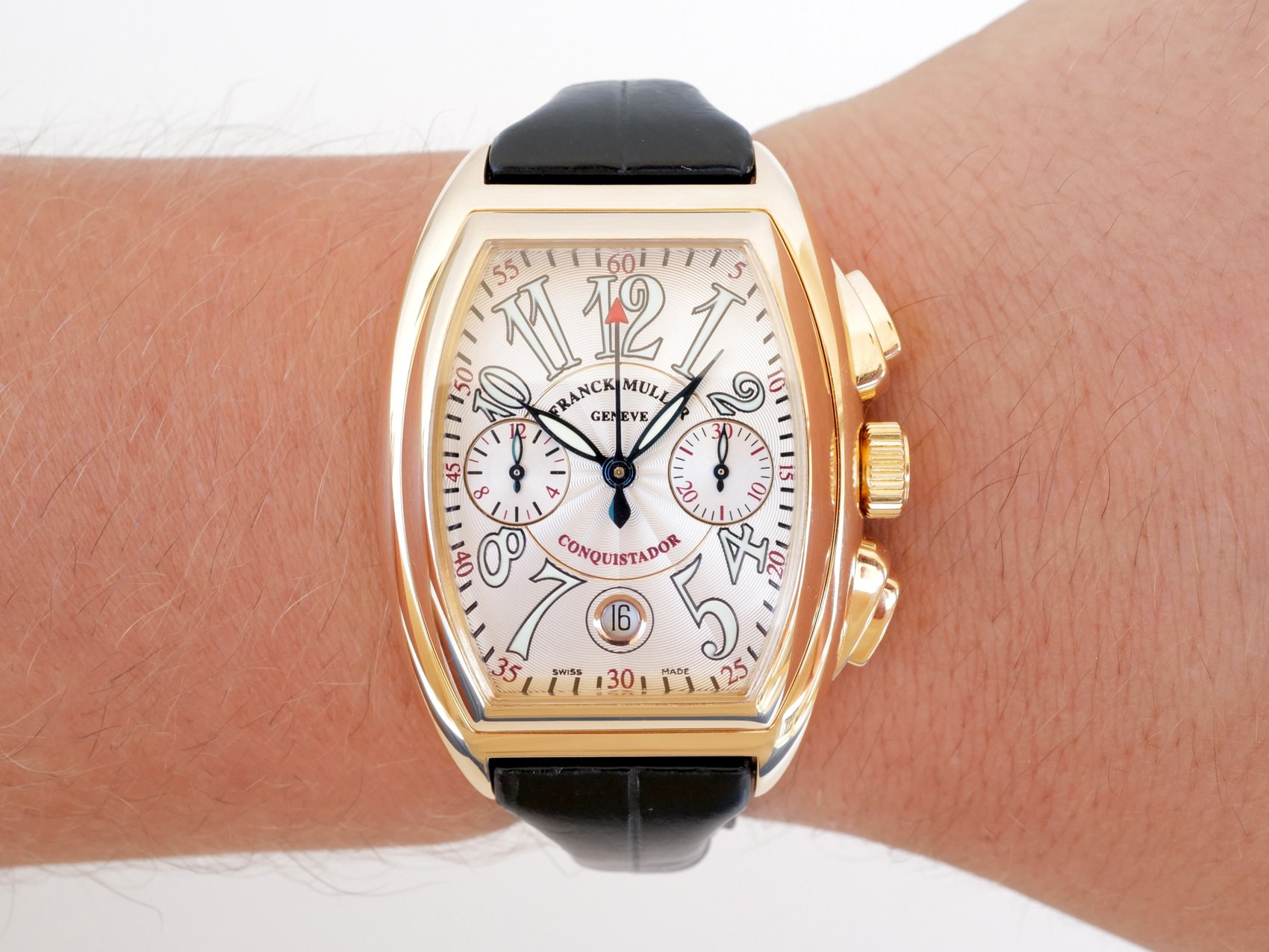 スイス フラン ３０フラン Franck Muller Cintrée Curvex 7502 QZ RELIEF Rose gold Silver