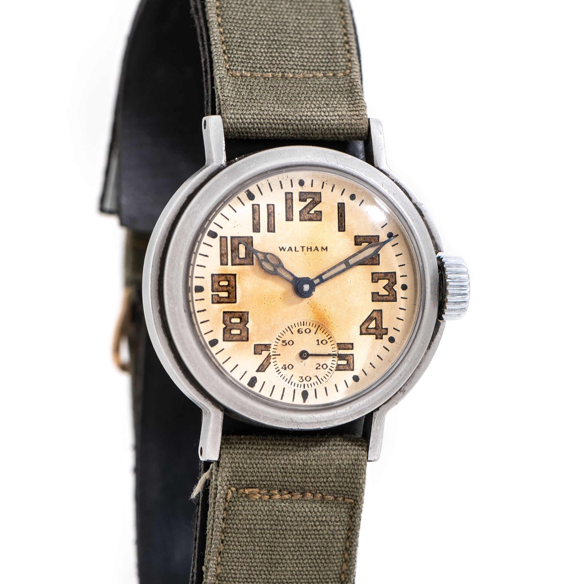 WALTHAM＆LANＣＥＬ時計セット Waltham Watch Company Military Issued // WWII Era OG-57076