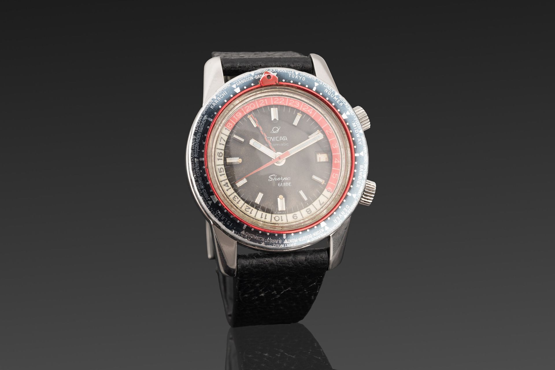 Enicar Yellow gold White 1960 | JEWELRY - WATCHES - FASHION 
