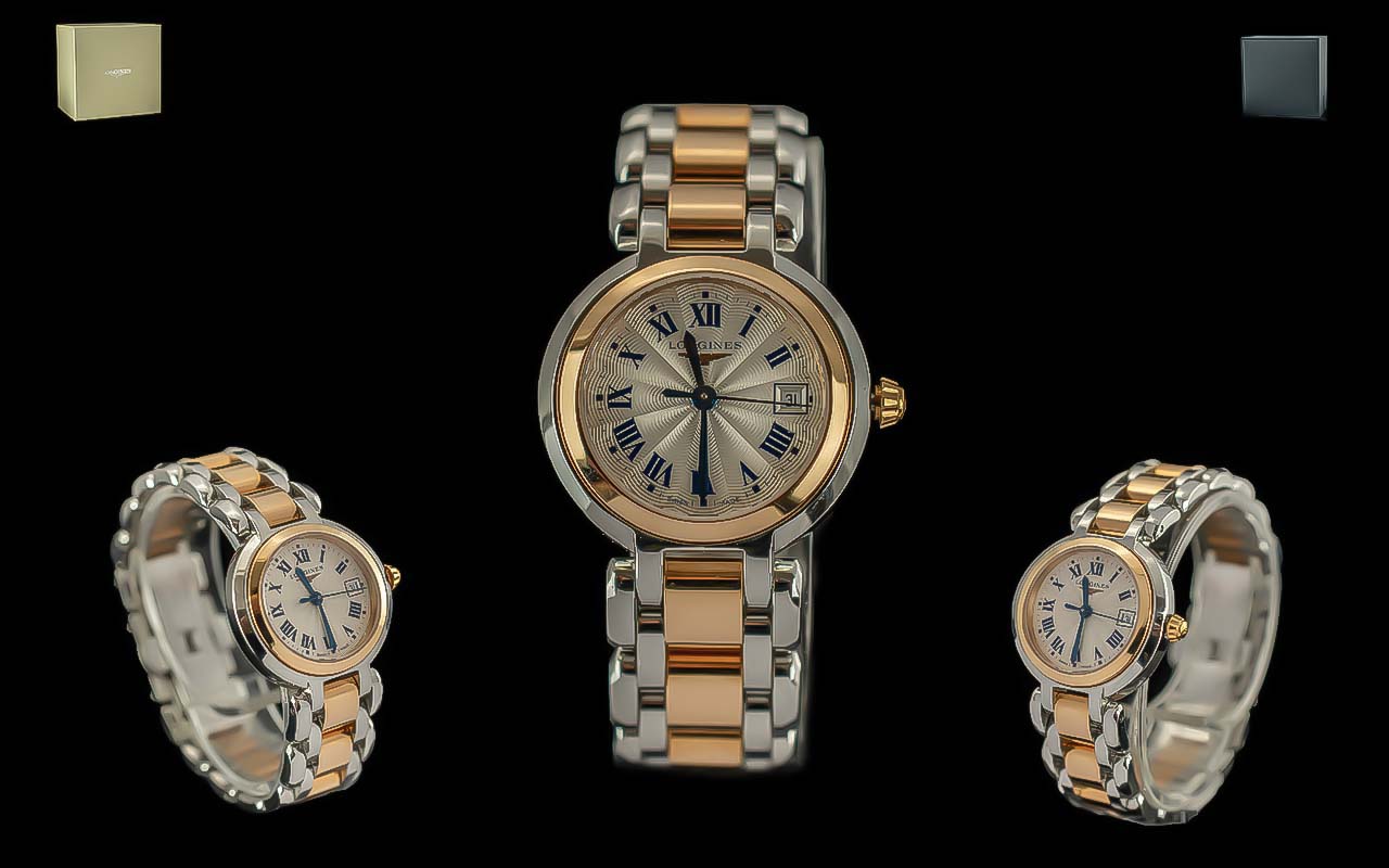 Longines PrimaLuna L8.114.4.16.6 Stainless steel White | Dealer 