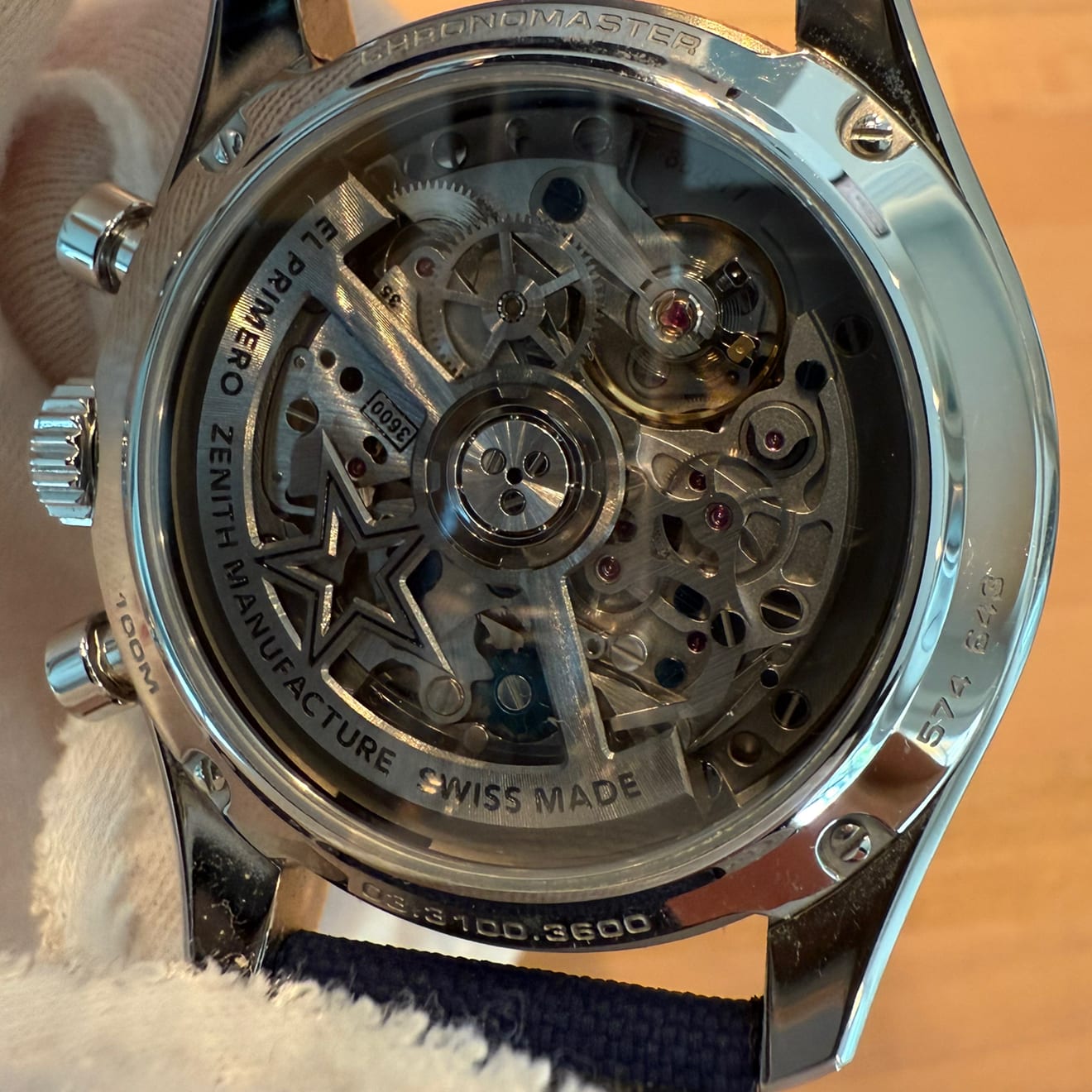 Zenith Captain 03.2119.400/22.C720 Stainless steel Black