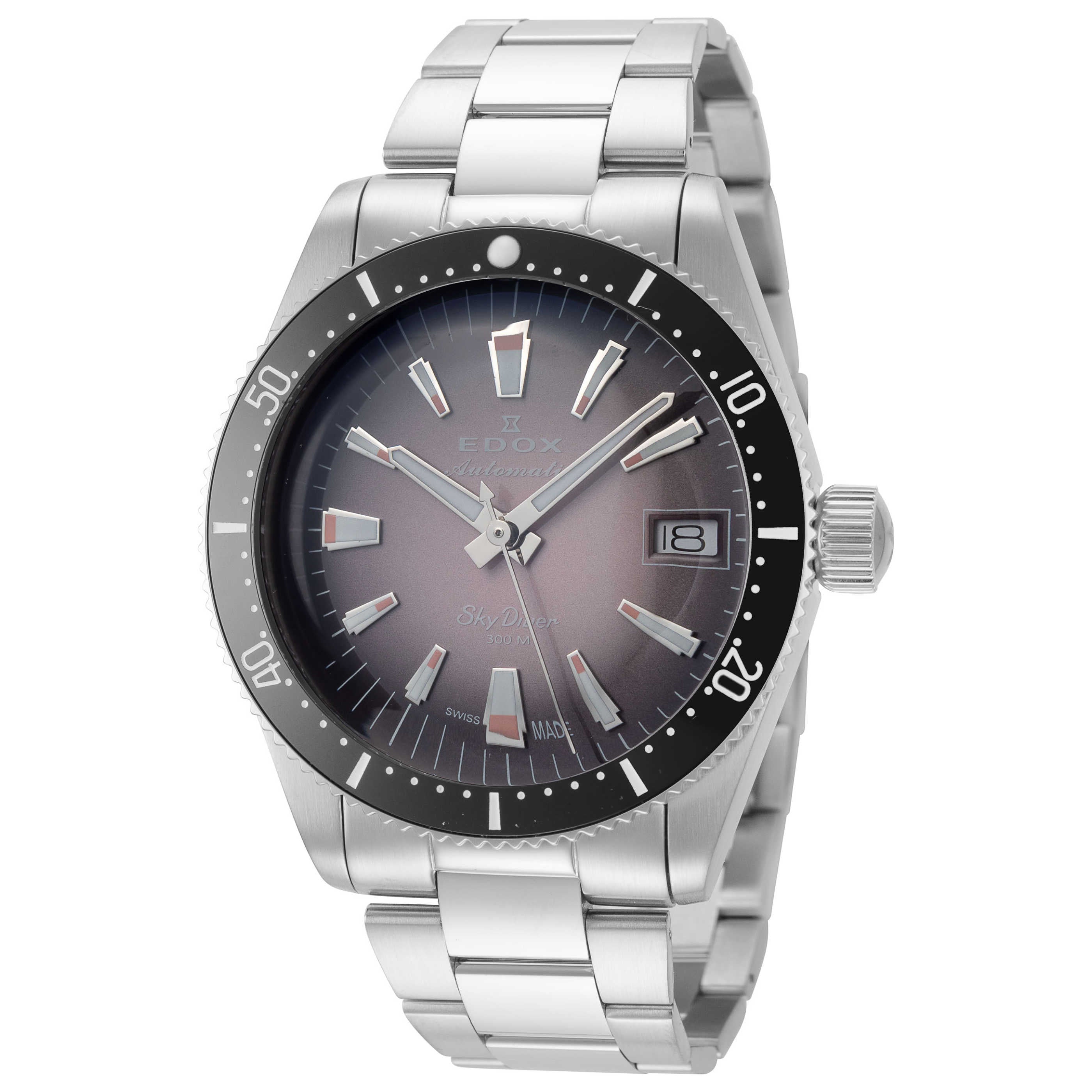 Edox SkyDiver 80131-3NM-NDRO Stainless steel Purple United States