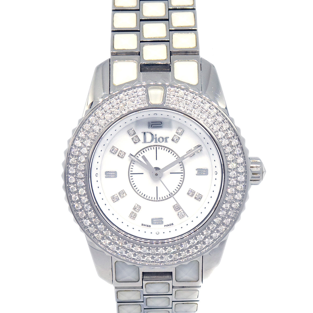 Dior Christal CD114311-V Stainless steel White Japan | Dealer 