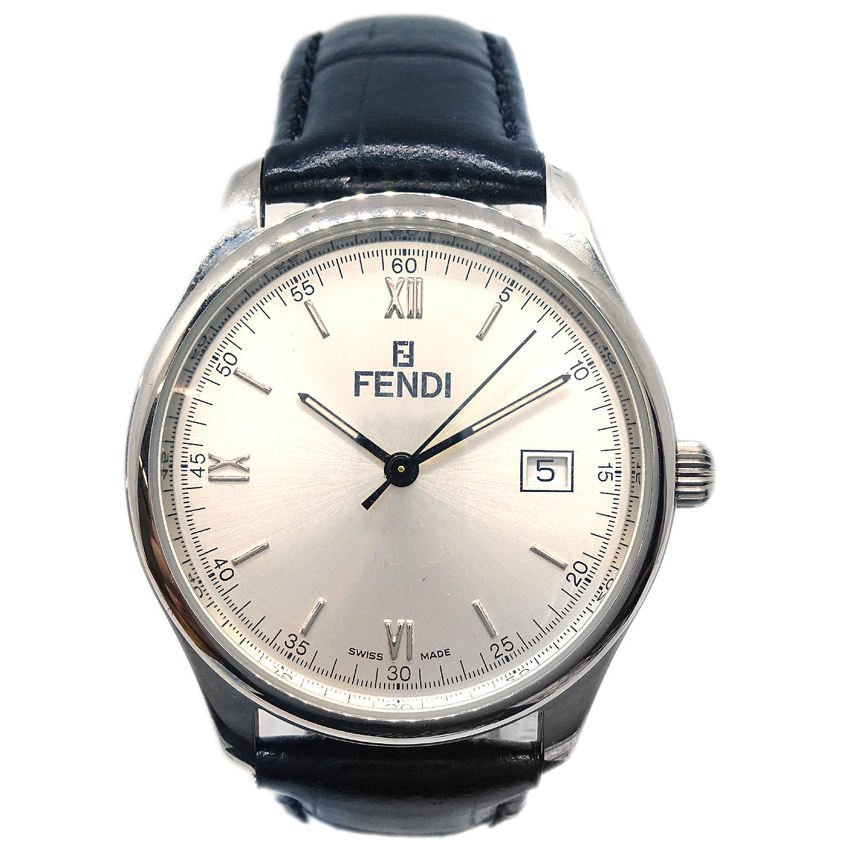 Fendi 210G Stainless steel Black and Silver Japan | Dealer