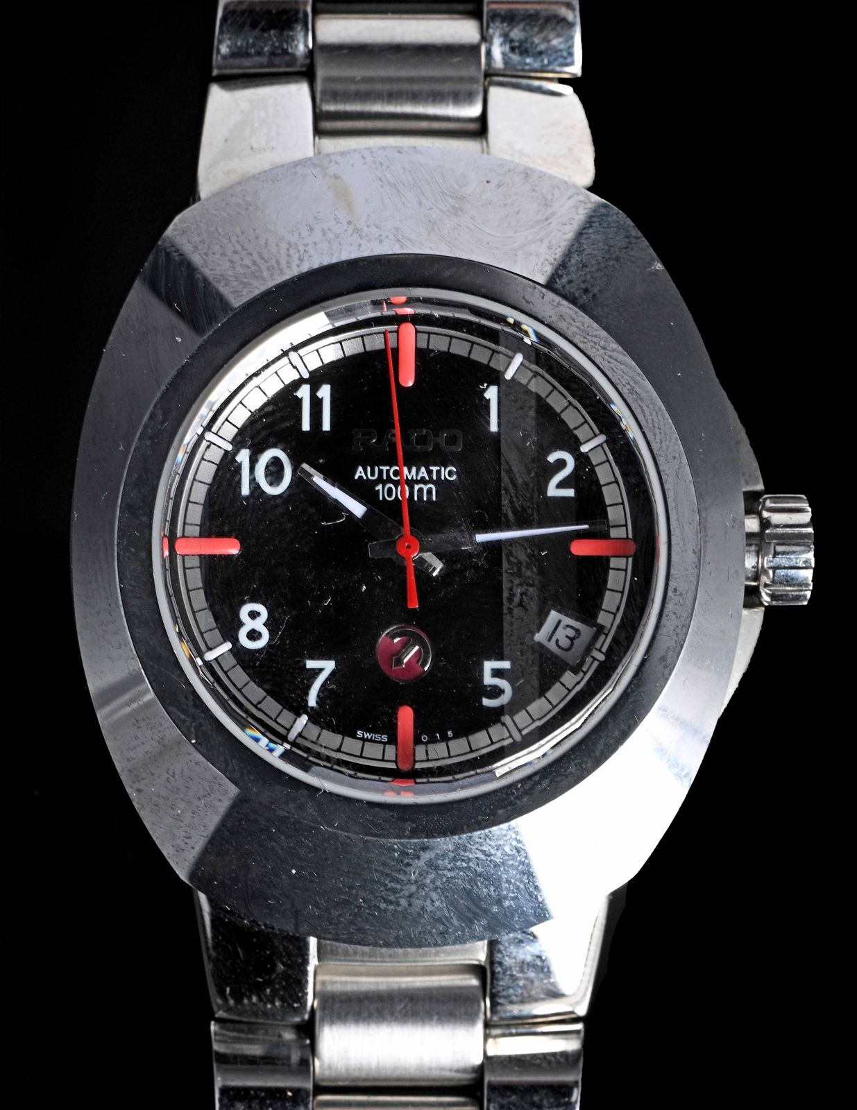 ★RADO DIASTAR クォーツ腕時計 129.0266.3 Vintage RADO DiaStar 129.0266.3 Black Dial Quartz Watch | eBay