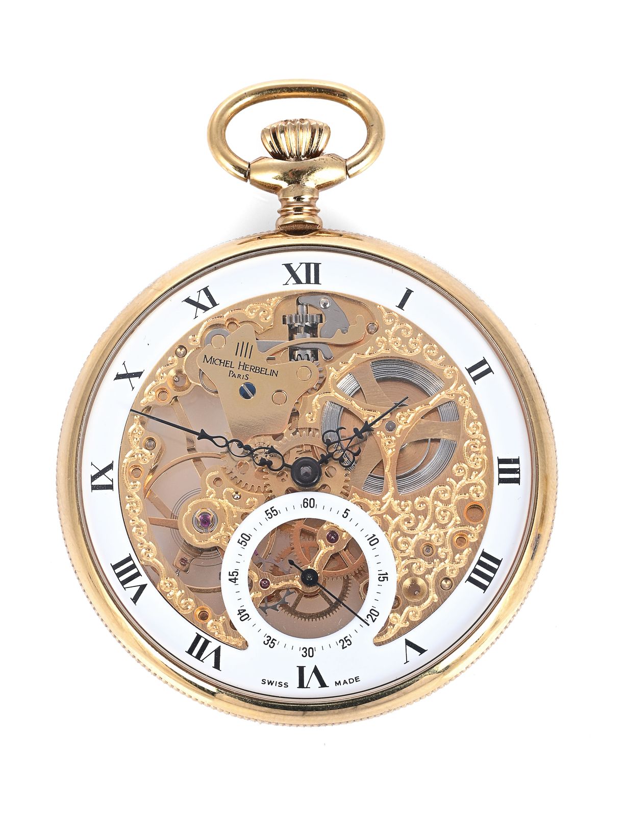 MICHEL HERBELIN　REF.1045 MICHEL HERBELIN PARIS EPSILON 1045/B01 SLIM, ST. STEEL