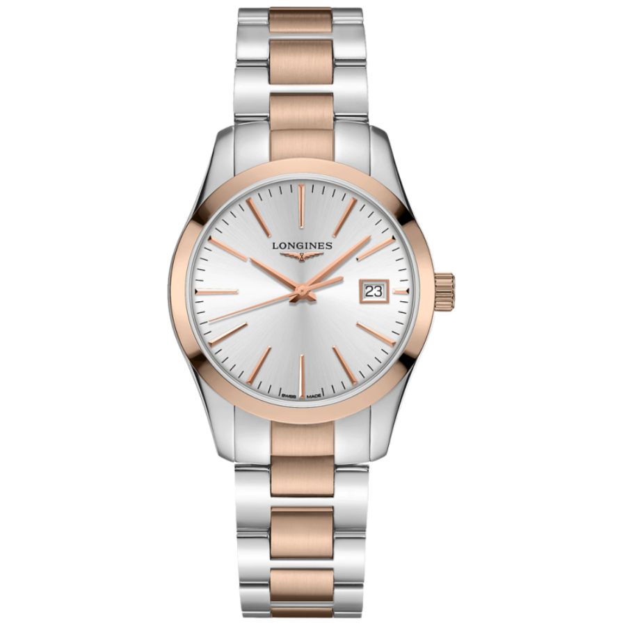 Longines Conquest L23854566 Stainless steel Black Dealer