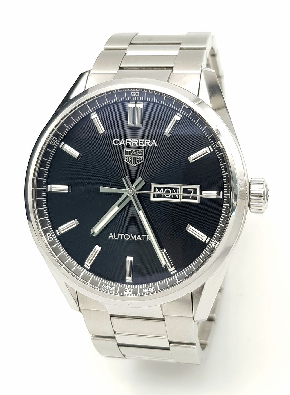 TAG Heuer Calibre 18 Stainless steel Black 2016