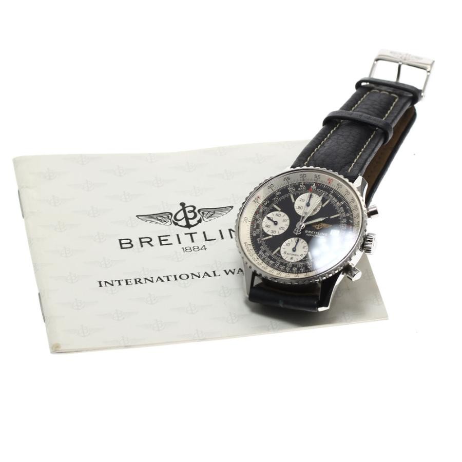 Breitling Navitimer A13022 Stainless steel Black 1995 Japan
