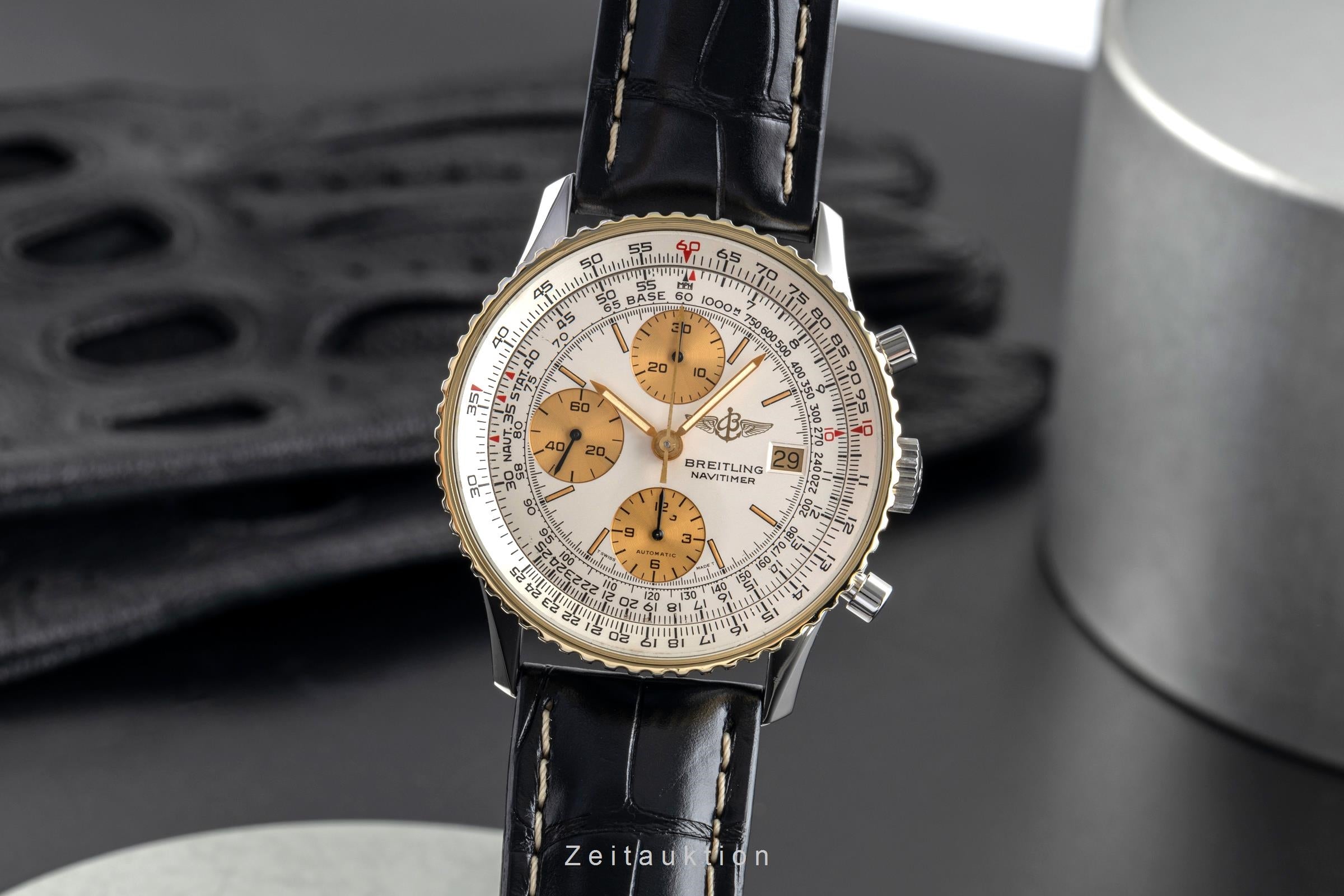 Breitling Old Navitimer 81610 Stainless steel Black Dealer - Main Image