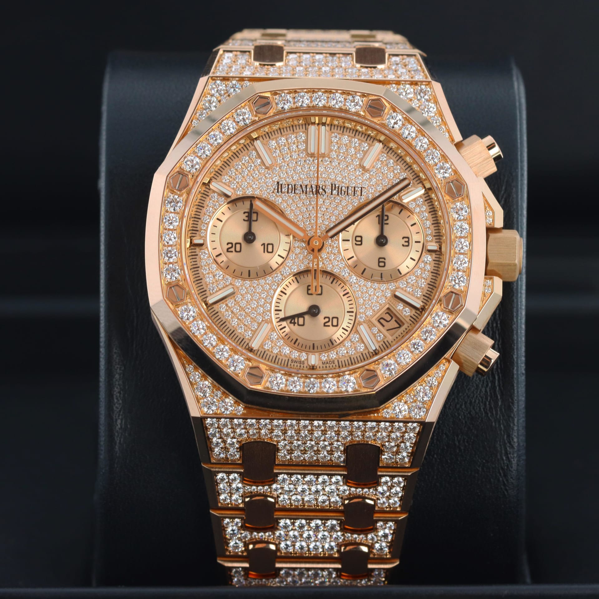 Audemars Piguet Royal Oak 26322OR.ZZ.1222OR.01 Rose gold Paved