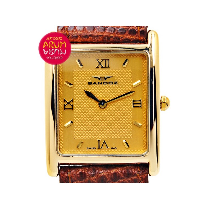 Oro Reloj Sandoz Original Reloj De Oro Sandoz Relojes De Mujer De
