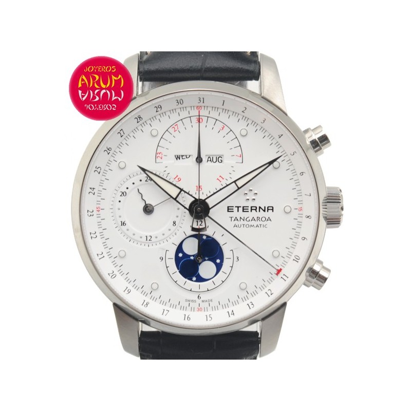 Eterna Airforce 850.4386.68 Yellow gold Blue | Dealer | EveryWatch