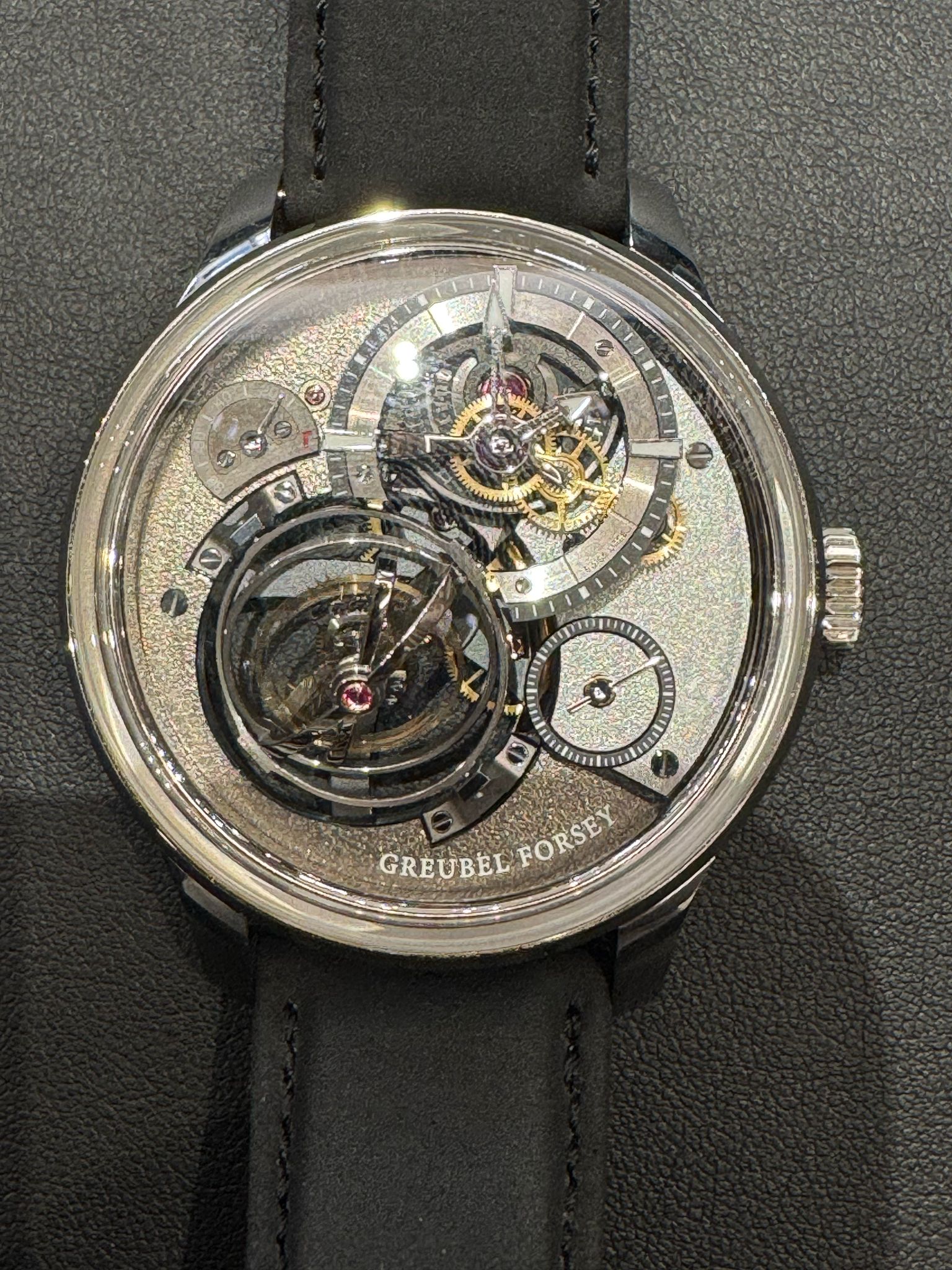 Greubel Forsey Tourbillon Cardan Titanium Golden Hong Kong | Dealer |  EveryWatch