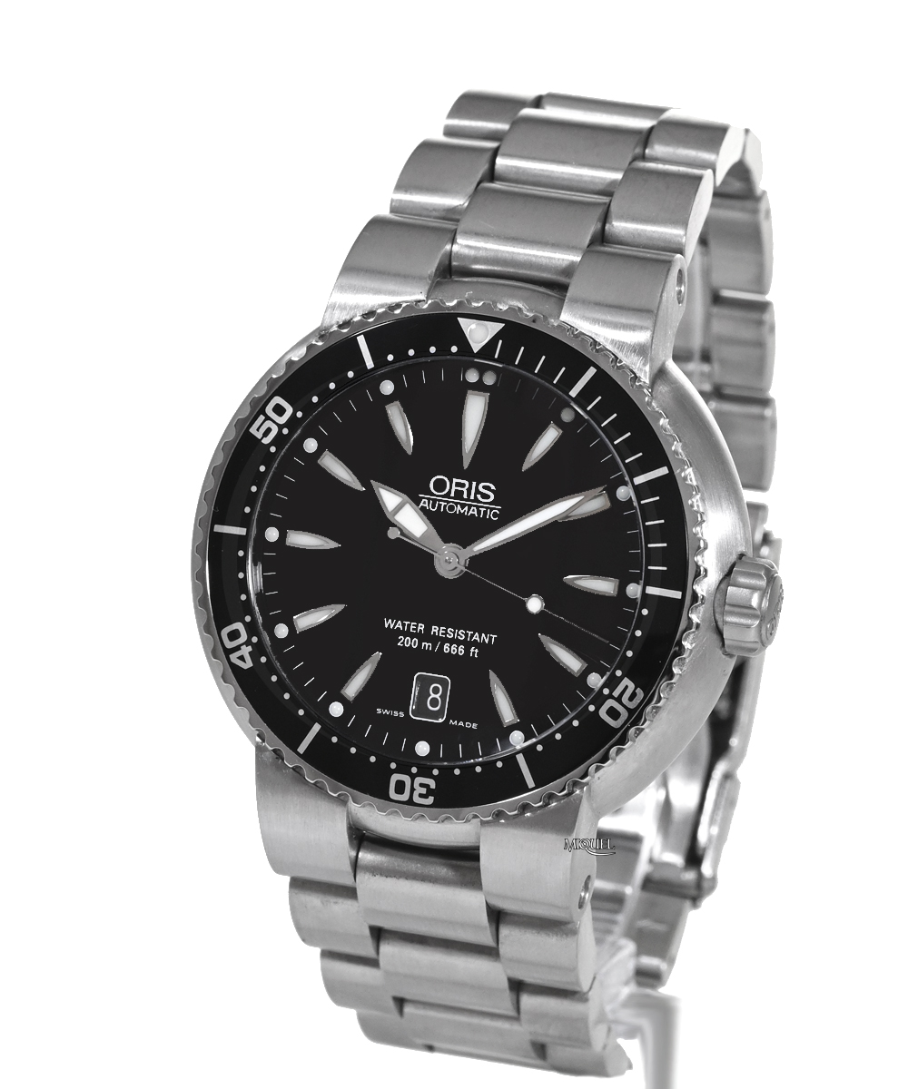 Oris TT1 Diver 633 7533 94 54 Stainless steel Black 2004 Germany