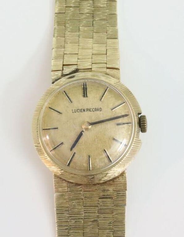 ルシアンピカールbyInvicta ☆Wブリッジ Lucien Piccard 14k gold Golden 1940 United States | SEPTEMBER 4