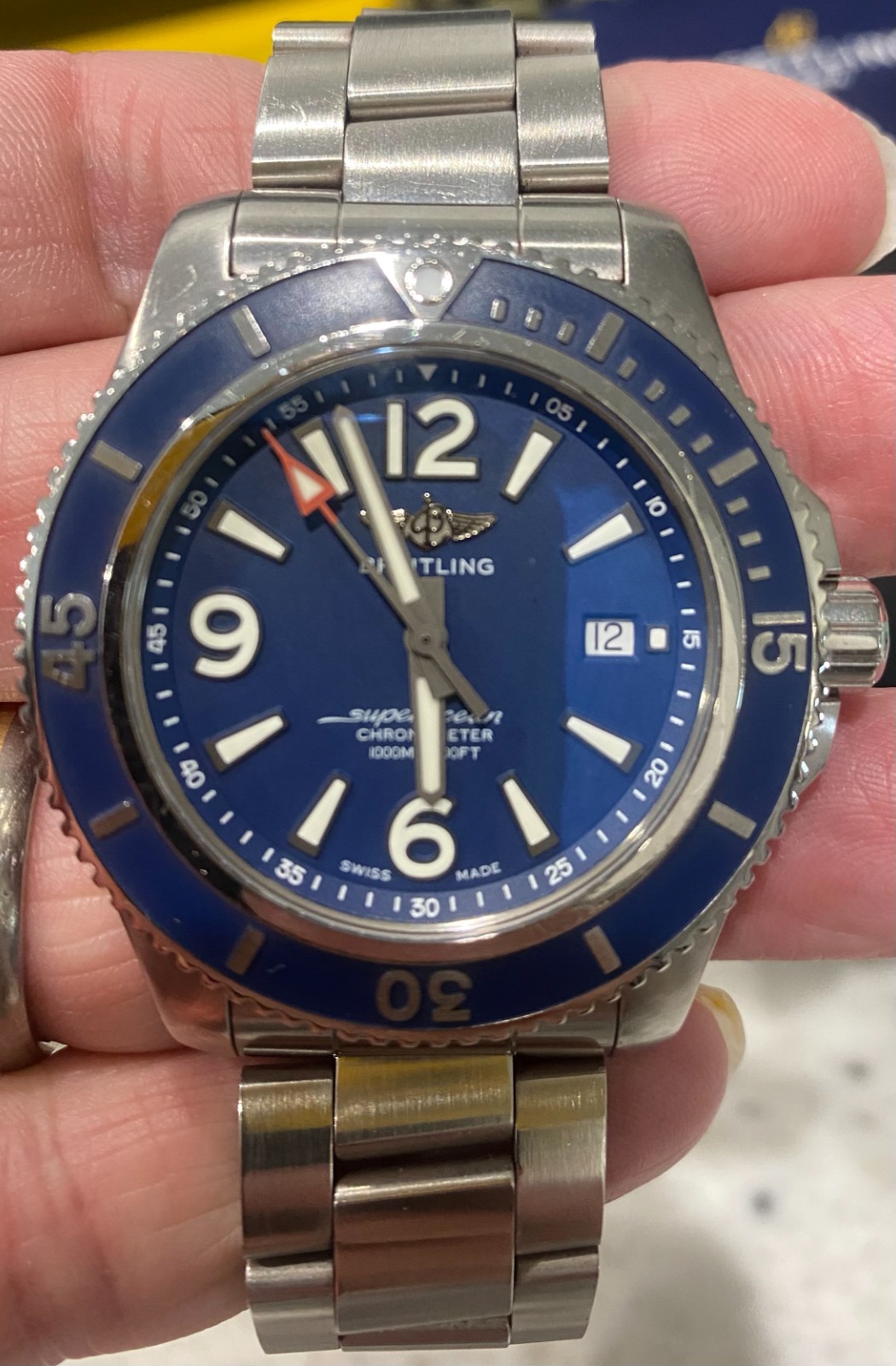 Breitling superoc A17367 Stainless steel Black 2020 United Kingdom