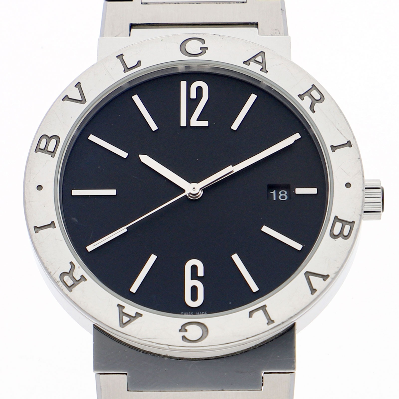 Bulgari Bulgari BB41 S Stainless steel Black 2020 Japan Dealer