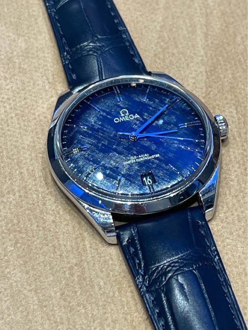 Omega De Ville Rose gold Blue 2023 Dealer
