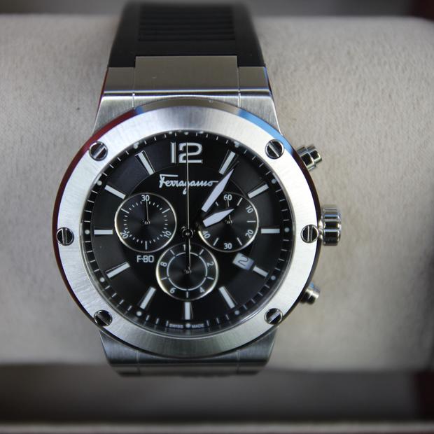 ☆*☆様 SalvatoreFerragamo 6 1/2 Salvatore Ferragamo SFEX 230015140111 Stainless steel Black 2024