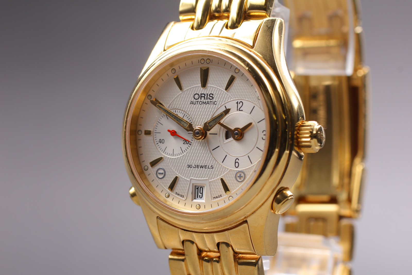 Oris Worldtimer 7485 Stainless steel Golden Japan | Dealer