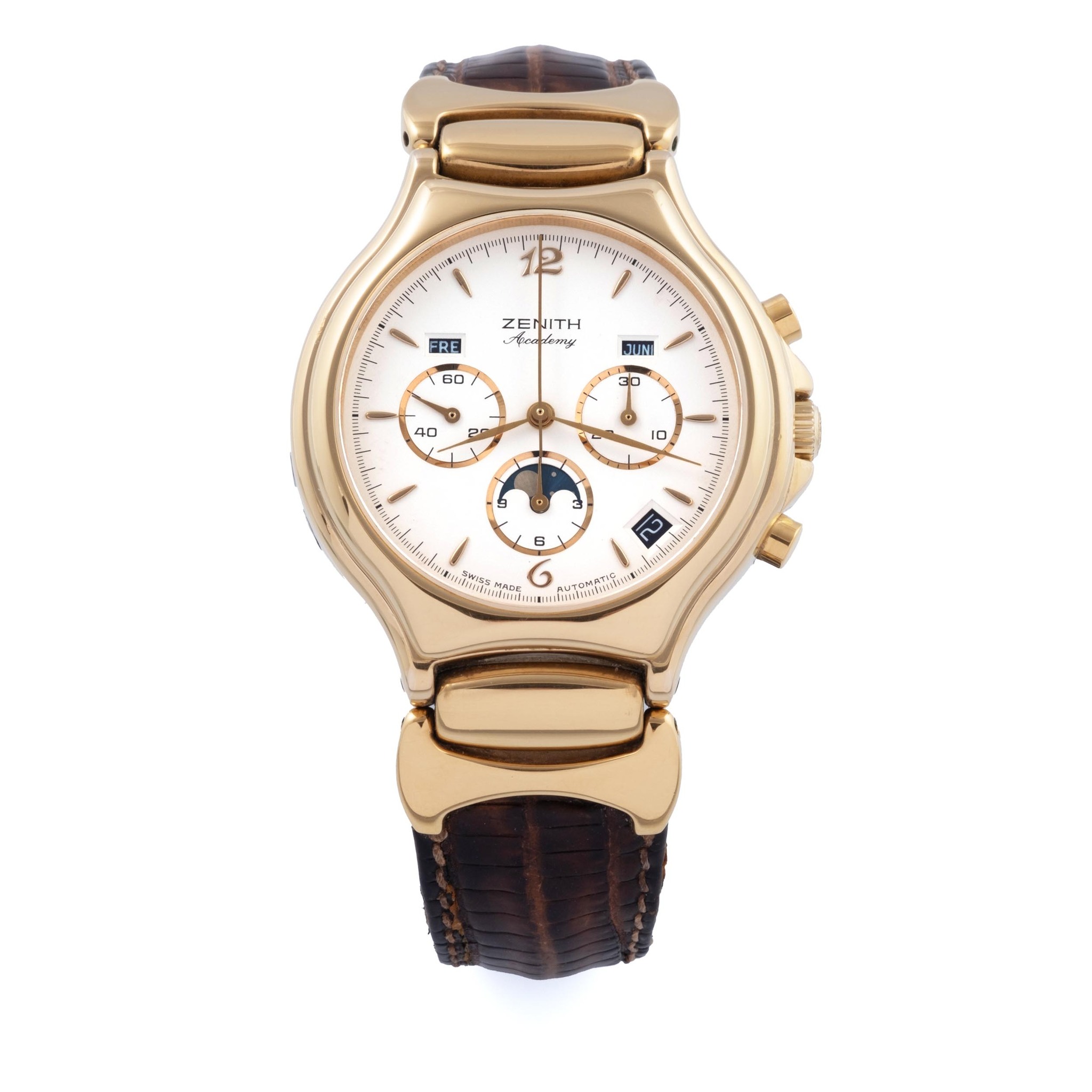 Zenith Academy 18.2210.4810/01.C713 Rose gold Silver 2016 Hong