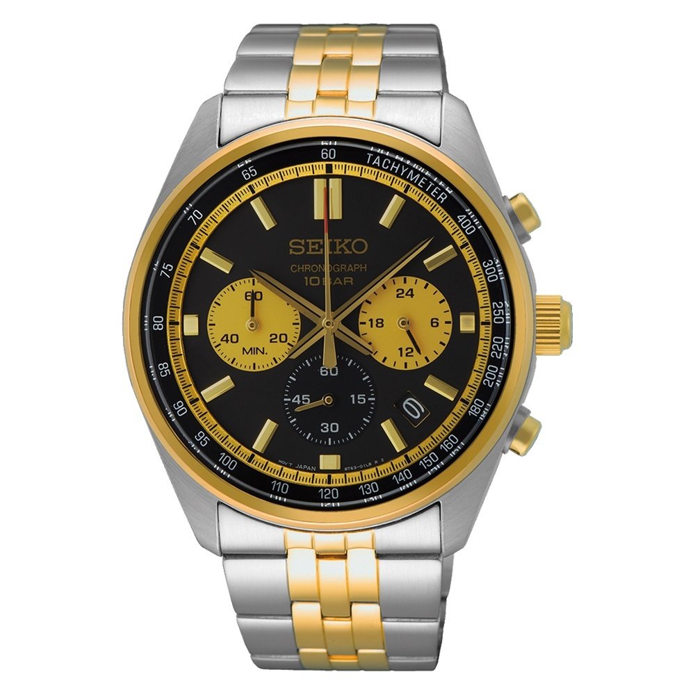 Seiko 1E20-2020 Yellow gold and Stainless steel White 1991 Turkey