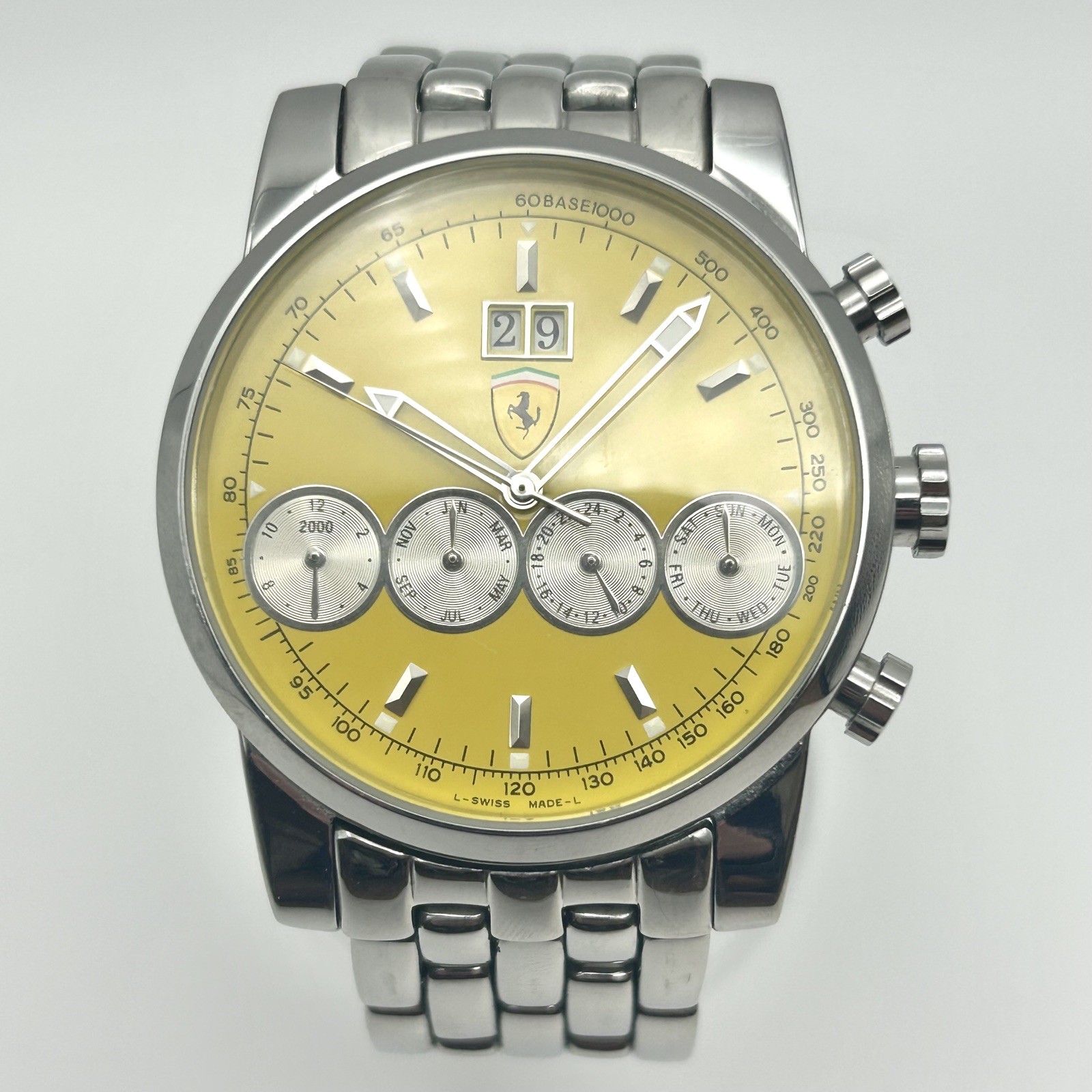 Eberhard & Co. Chrono 4 2248 Stainless steel Yellow Japan | Dealer