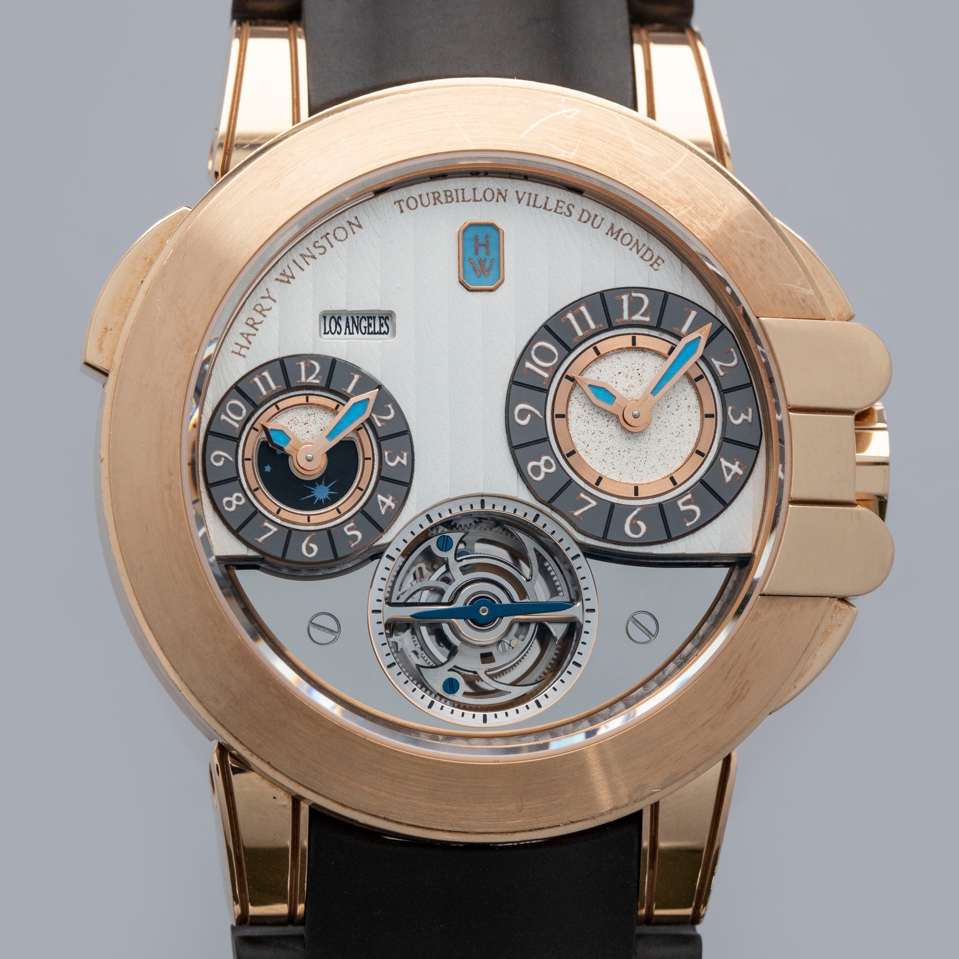 Harry Winston Avenue C mini-Blooming Snow AVCQHM16WW059 White gold