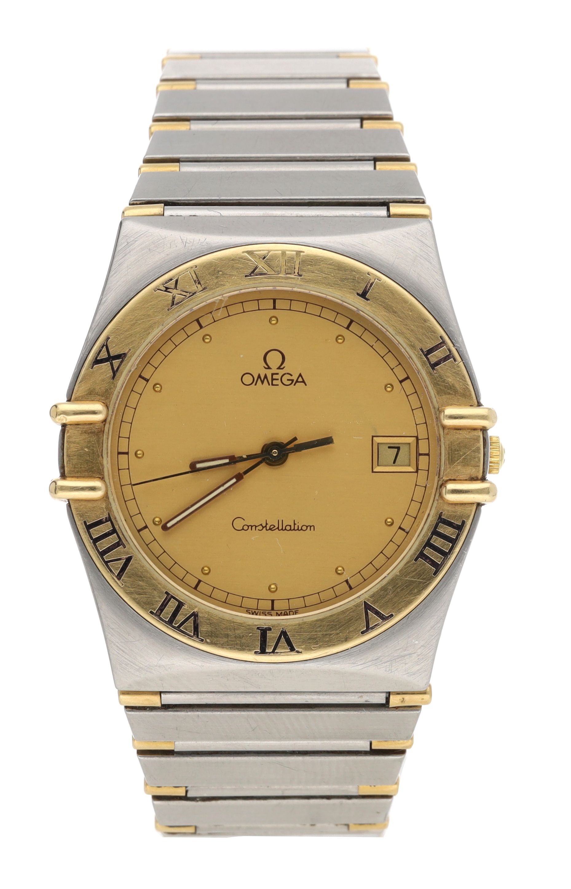 Omega Constellation Stainless steel White Dealer