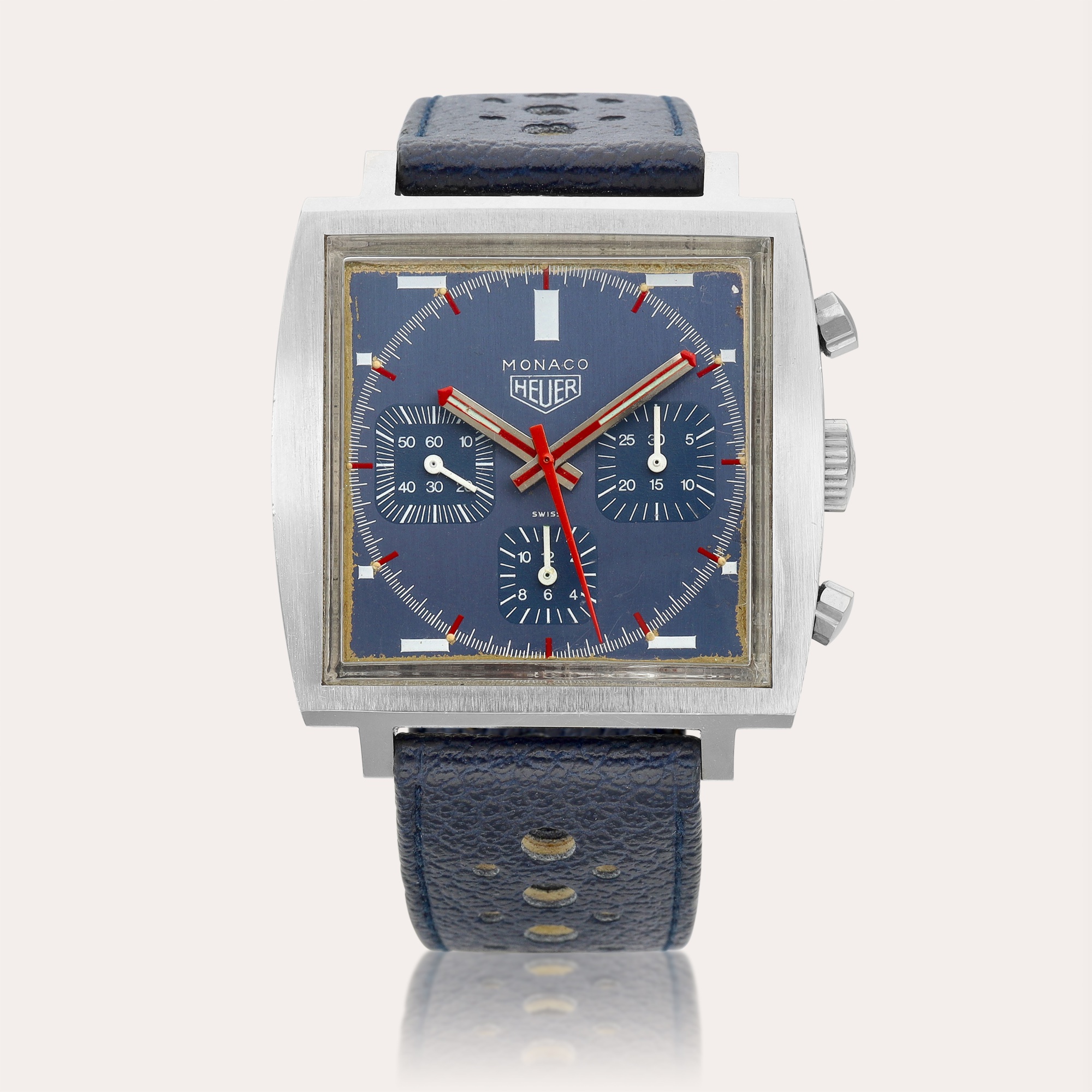 Heuer Monaco 73633 Stainless steel Gray 1972 | The Hong Kong Watch