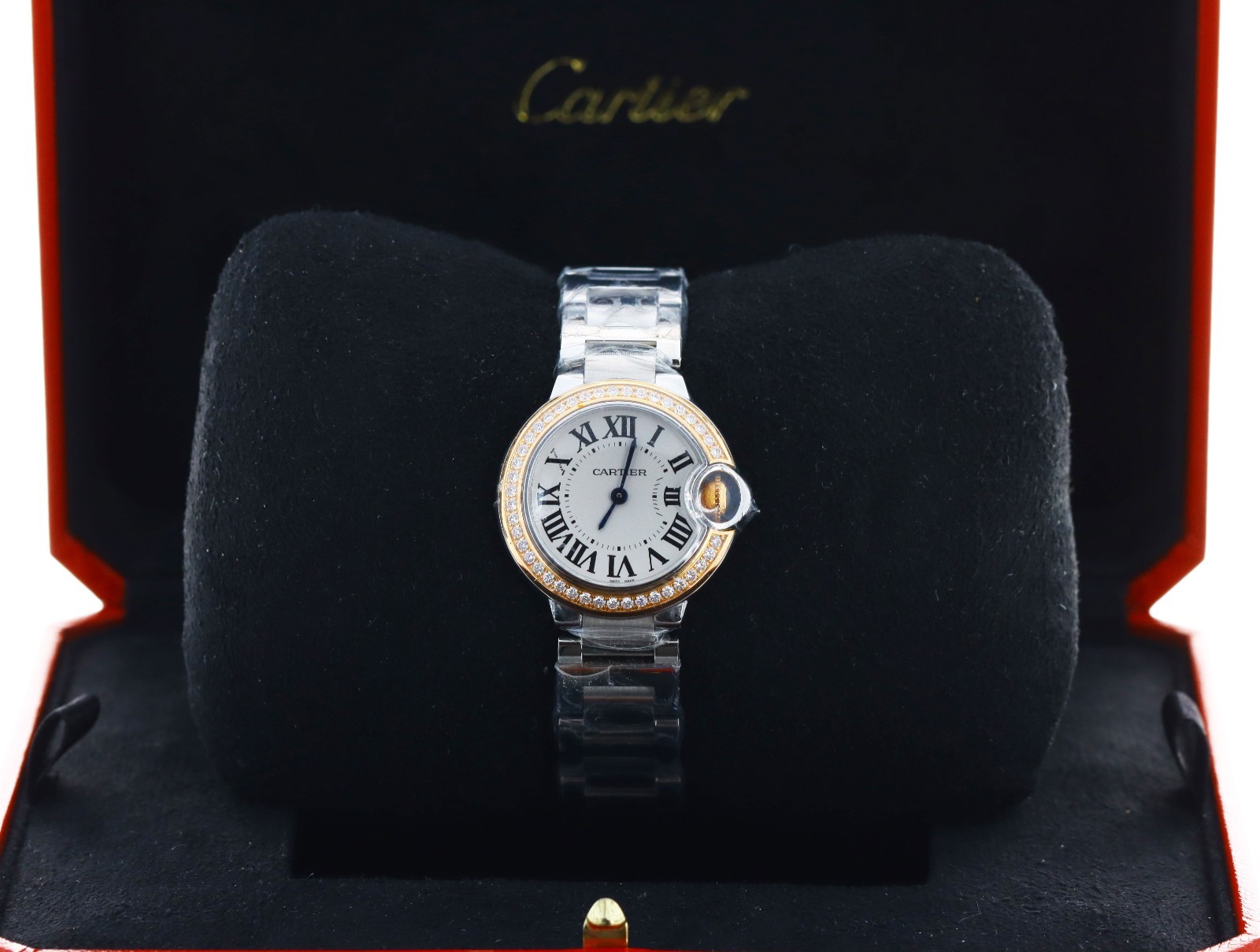 Cartier Ballon Bleu 28mm we902079 Stainless steel Silver United