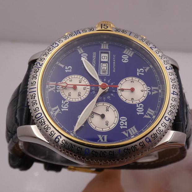 CREDOR Longines ATLANTIC 時計　ジャンク　まとめ Longines Lindbergh Hour Angle L2.618.5 Stainless steel Blue