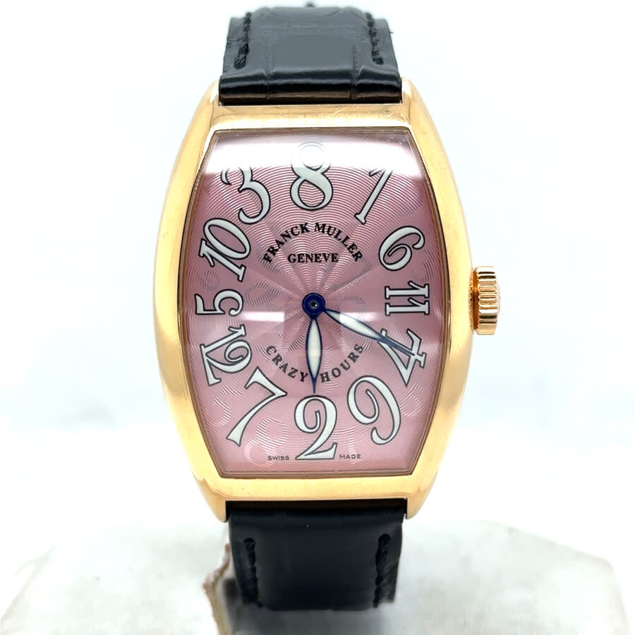 Franck Muller Cintrée Curvex Crazy Hours 5850 CH 5N 18k rose gold