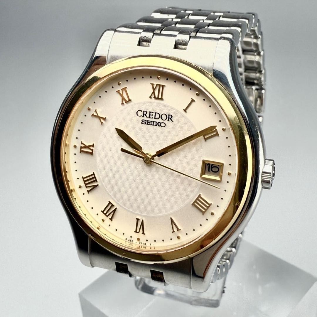Credor Seiko Credor 8J86-7A00 18k gold Golden Japan | Dealer