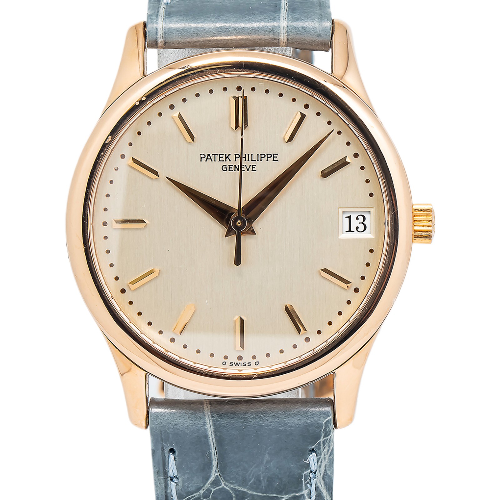 Patek Philippe Genève 4319/1 Yellow gold and Diamond Black 1977