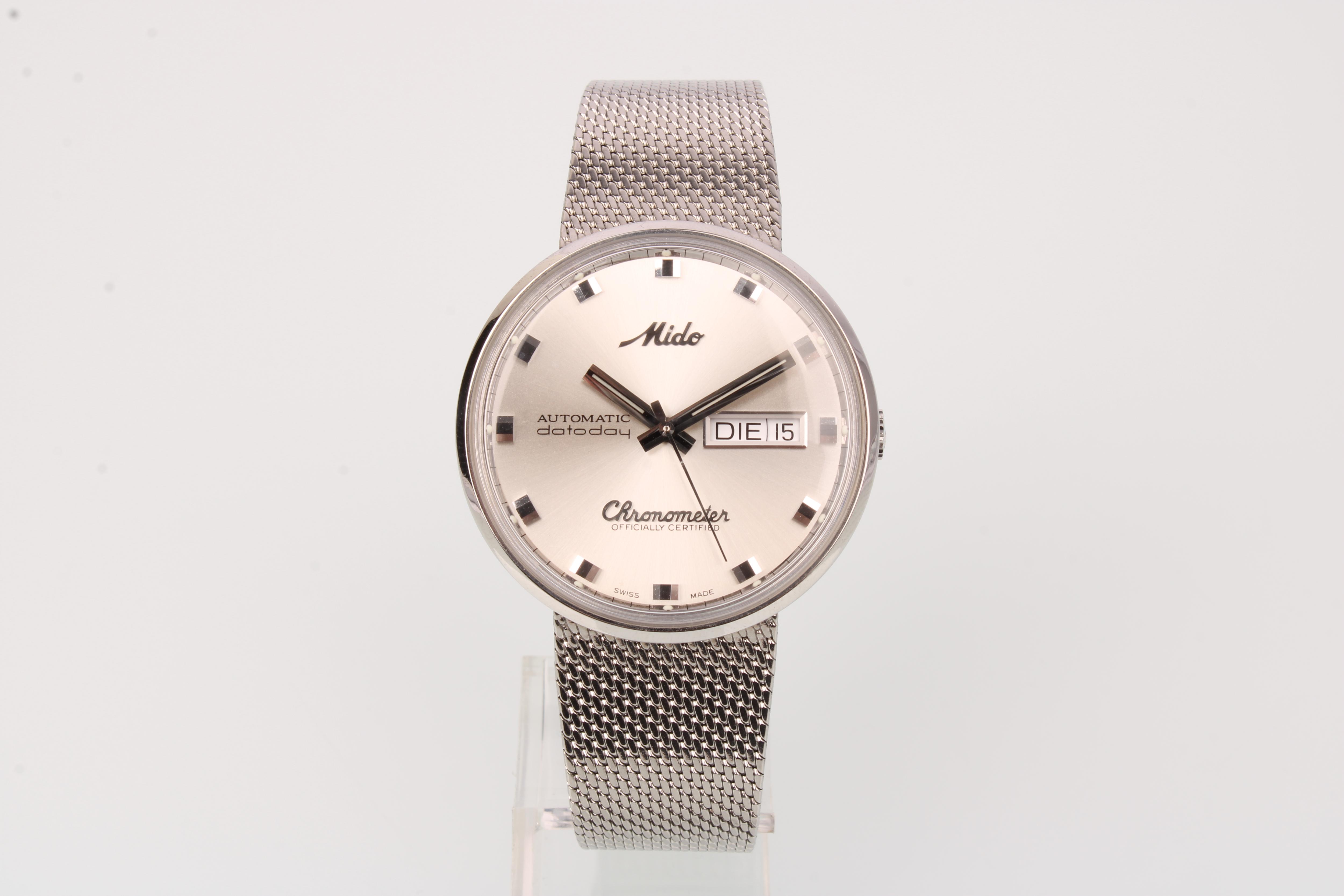 Aquadura Automatik Mido Ocean Star Aquadura Sapphire Crystal New