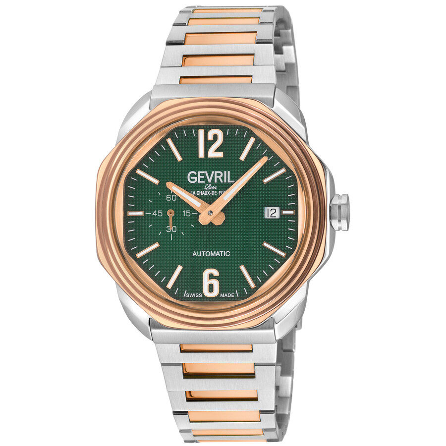 Gevril Roosevelt 46522B Stainless steel Green | Dealer | EveryWatch